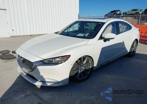 2020 Mazda Mazda6 Signature z USA, uszkodzony, nr VIN JM1GL1XYXL1517070